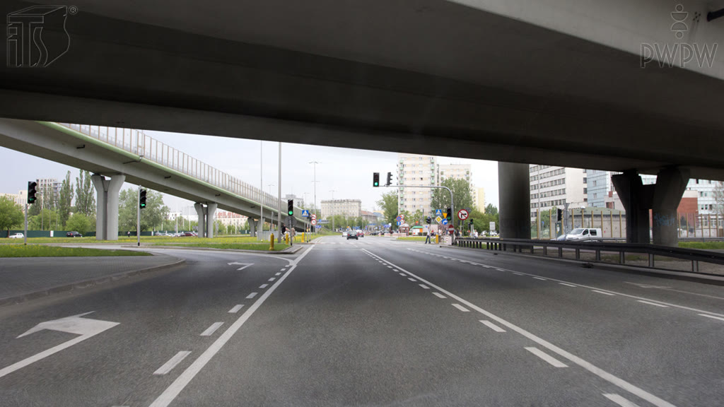 Bild zur Frage: Darf man in der abgebildeten Situation auf den linken Fahrstreifen wechseln, wenn man es vorhat, links abzubiegen?