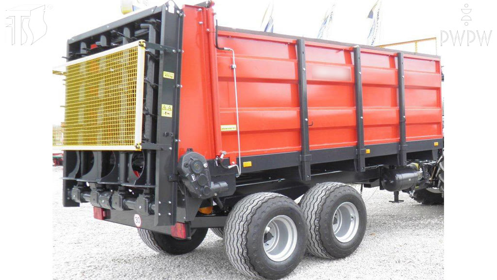 Question illustration: What is the colour of the power cable in trailers with a two-circuit pneumatic braking system?