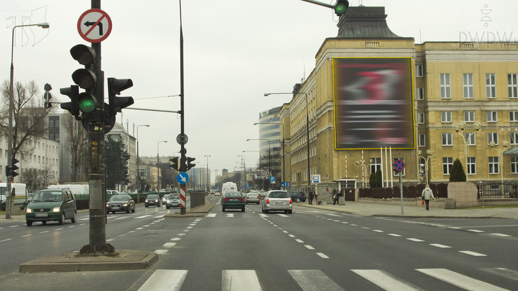 Question illustration: Are you allowed to make a U-turn at this intersection?