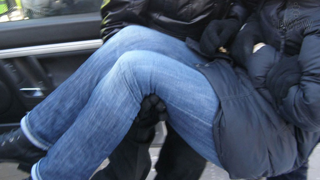 Question illustration: In which of the following situation should you resolve to removing a casualty out of the crashed vehicle before the arrival of emergency serves, if you have reasons to believe that he has suffered a spine injury?