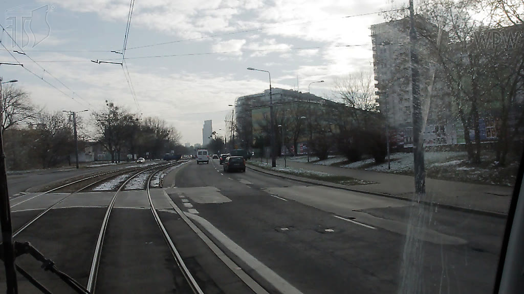 Question illustration: Should you in this place, anticipate cars entering on to the dedicated track?