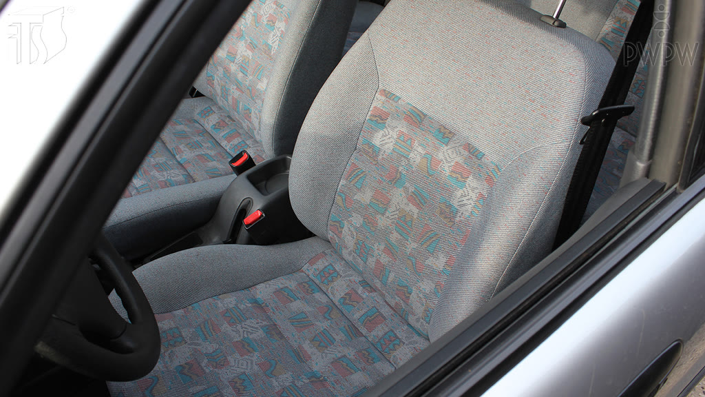 Question illustration: How will you position the driver's seat before you start driving?