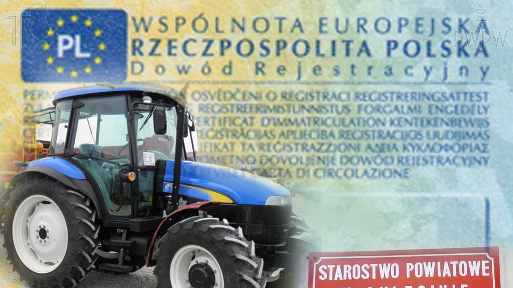Question illustration: Which of the following documents is required to register a tractor?