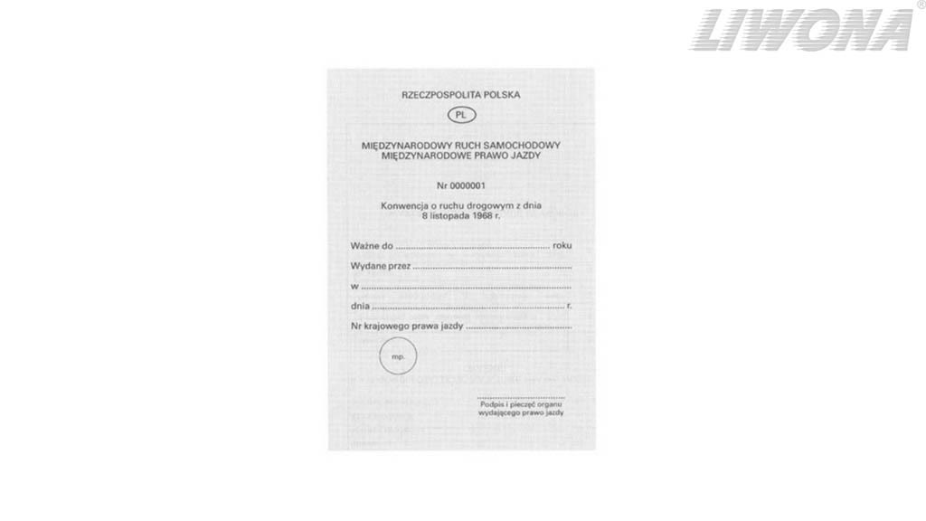 Bild zur Frage: Darf der internationale Führerschein für eine längere Zeit als 3 Jahre ausgestellt werden?