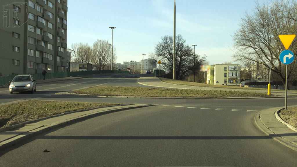 Question illustration: Can you stop your vehicle in any place if there is a need to yield the right of way to the vehicle?