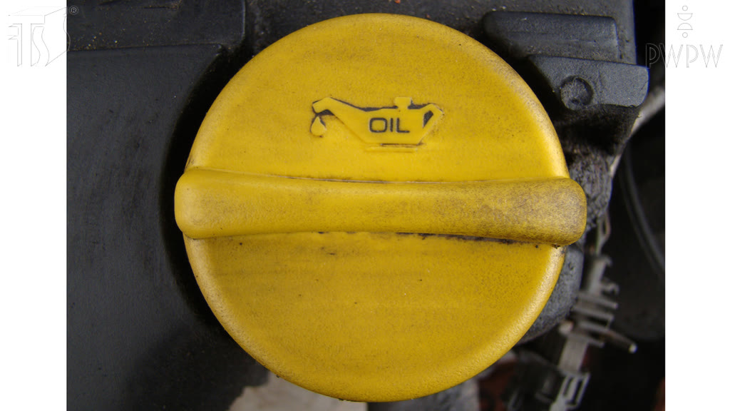 Question illustration: In what position of a tractor will you correctly check the oil level in the engine?