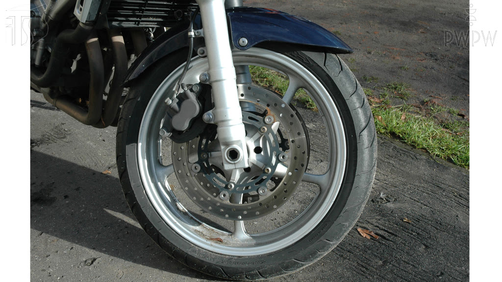 Question illustration: What may be the consequence of insufficient air pressure in the tyres?