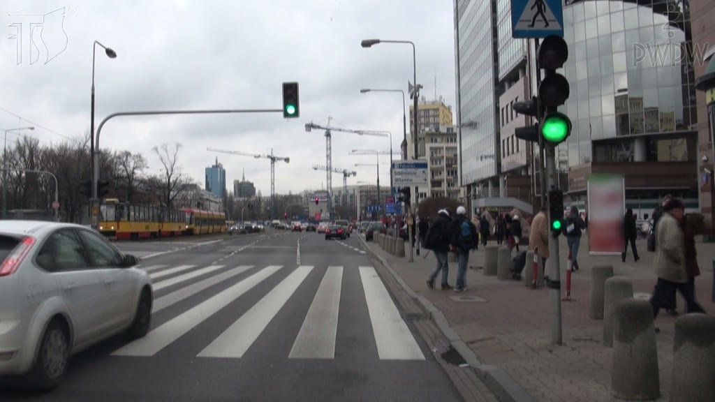 Question illustration: Can riding a motorcycle on road markings be dangerous?
