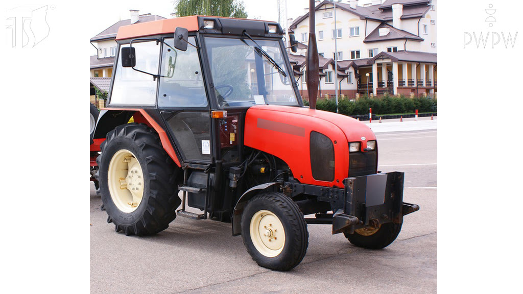 Question illustration: Are you allowed to carry a passenger in a tractor?