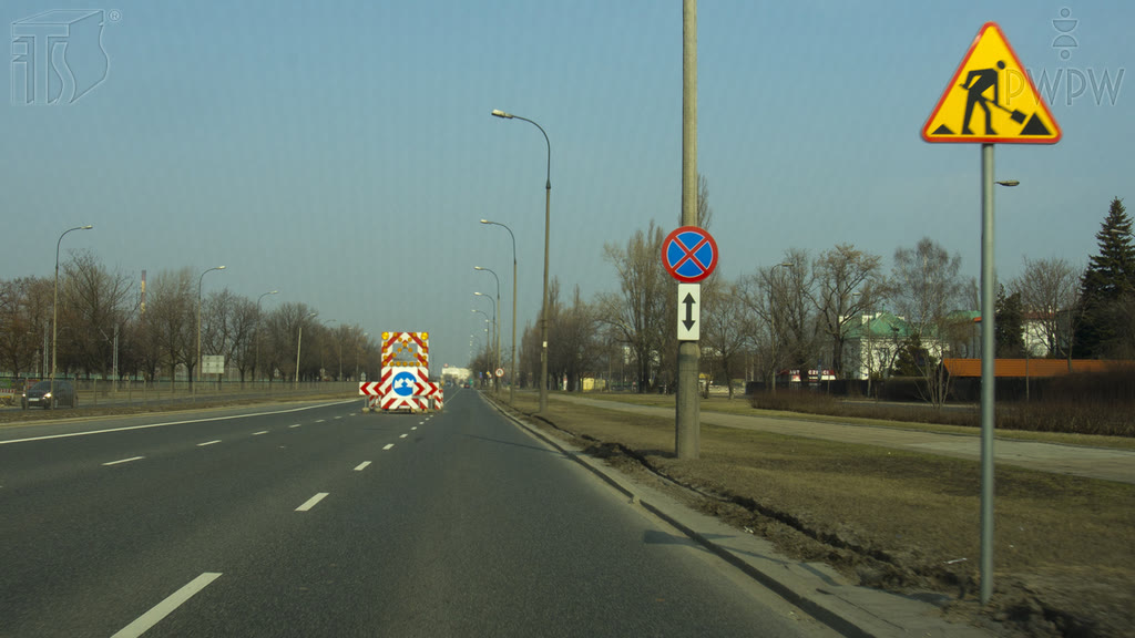 Bild zur Frage: Sollst du in der abgebildeten Situation mit Straßenverkehrsbehinderungen rechnen?