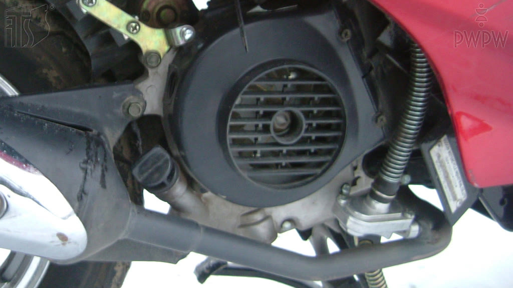 Question illustration: What should you do before you check the oil level in the engine?