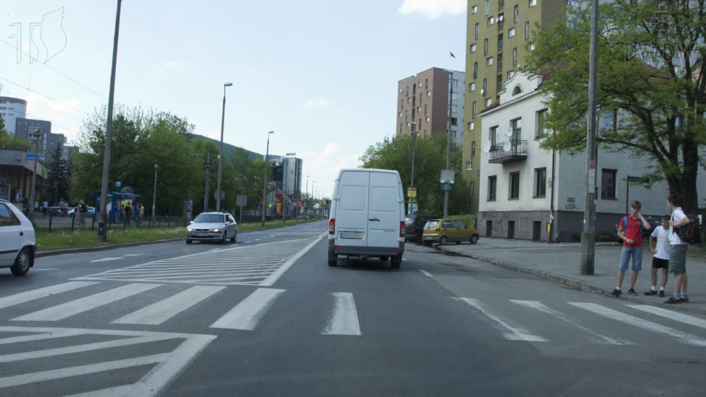 Question illustration: Should you slow down in this situation?