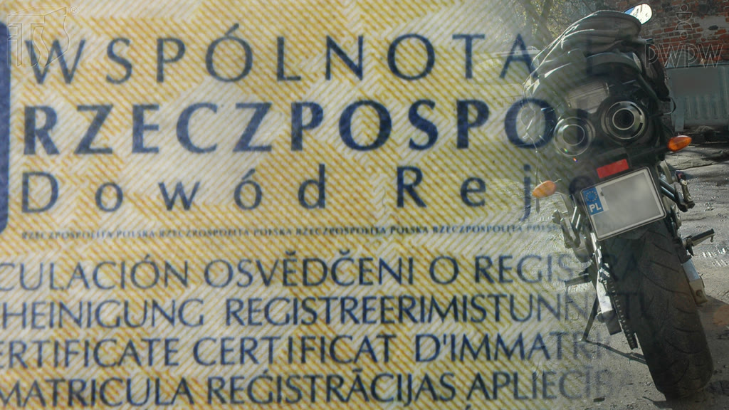 Question illustration: Within what period of time are you obliged to notify the starost office of a change of circumstances requiring an amendment to the vehicle registration card?